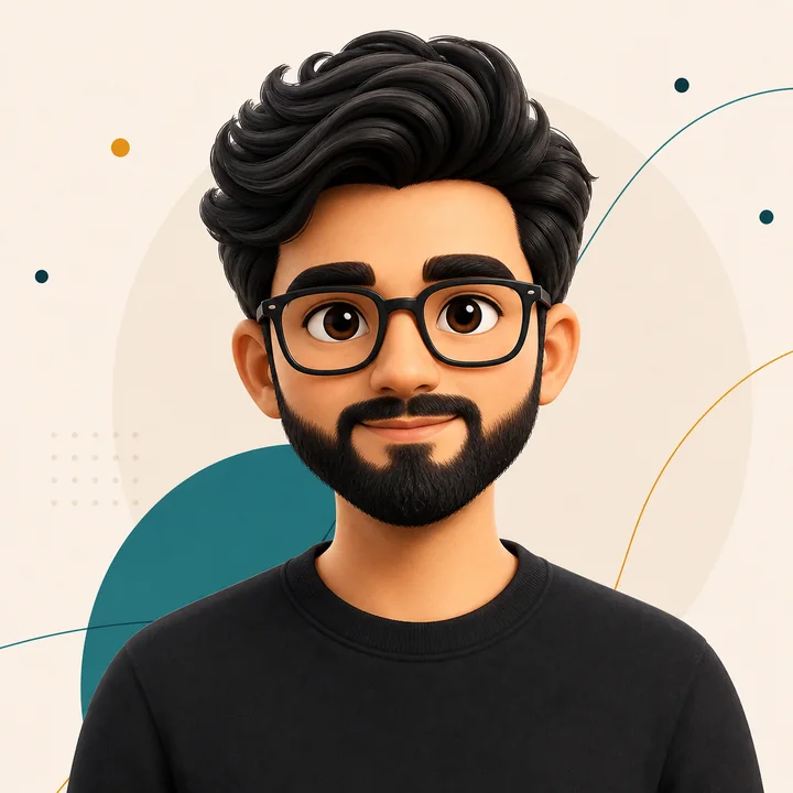 Semi-realistic founder avatar for Don Chungath Jacob